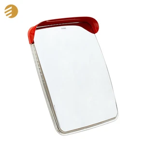 [KOREA VACUUM SAFETY] Stainless Steel Convex traffic mirror 60x80cm Outdoor Safety Mirror blind Roads Convex traffic mirror