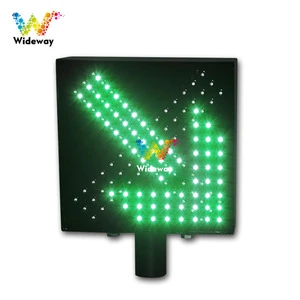 270*270mm Red Cross Green Arrow LED Traffic Light Lane Control Pedestrian Traffic Light