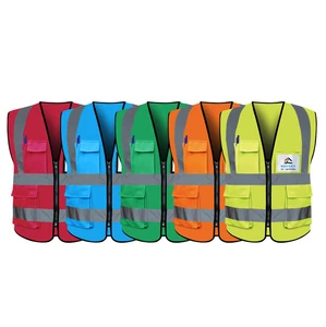 High Vis Jacket Reflective Safety Vest Hs Code Construction Apparel Safety Clothing High Visibility Vest Safety Clothes