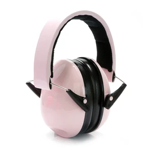 Adjustable ABS Foldable Headband Type Reusable Ear Defenders Thick Shell Push-In Inserts Kids Hearing Protection Safety Noise