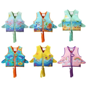 New Design Neoprene Kids Life Jacket Toddler Swim Vest Floating Swimwear Child Lightweight EPE Foam Material Life Vest For Kids