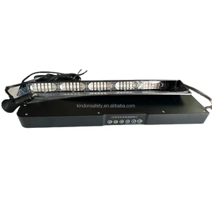 Low Profile LED Warning Traffic Directional Lightbar 60 Linear LEDs Visor Light LTD566 Blue Red Amber White LTD566