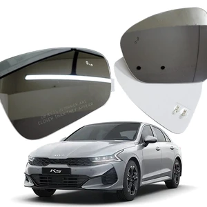 Premium OEM Replacement Wide Angle Convex Silver Side Mirror K5 DL3 New Glass Anti Glare Heated E-Mark Certified Bolab 3 Months