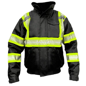 Hot Sale High Quality Plus Size Visual Safety Reflective Outdoor Waterproof Safety Jacket For Online Sale
