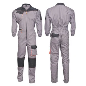 Customizable High Visibility Reflective Pockets Breathable Fire Proof Anti-Heat Waterproof Labor Work Wear One-Piece Safety