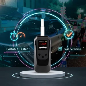 Semiconductor Alcohol Breath Tester with High Accuracy& Printer for Personal or Professional Use
