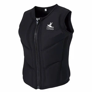 Custom Neoprene Adult Life Jacket EPE Foam Buoyancy Comp Vest For Women And Men Jet Boat Water Ski Impact Vest For Swimming