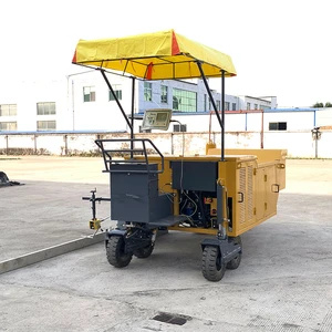 125cm Width 50cm Height Slipform Paver New Curb Stone with Core Pump and Engine Components