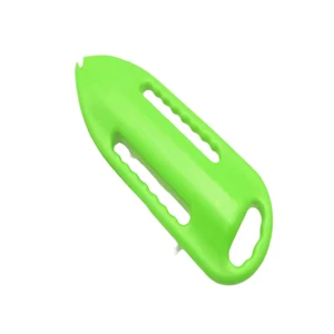 Colorful Plastic Rescue Tube Life Buoy with Rope Six-Handed Six-Handed Lifesaving Rettungsdose in Red Orange