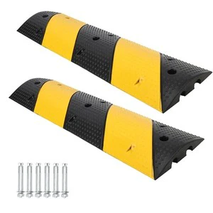 Rubber Used Speed Bumps for Sale Rubber Speed Bump Cheap Smart Circular Highway Car Speed Bump in the Netherlands
