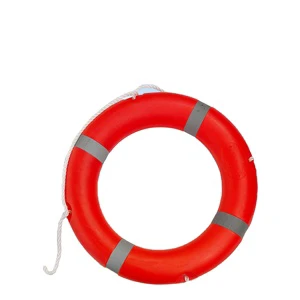 Plastic Life Buoy Adult Marine Professional Flood Control Thick Solid Ship Inspection CCS Life Buoy Swimming Ring