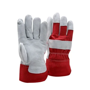 10.5' Canadian Rigger Welding Gloves Cow Split Leather Working Safety Gloves