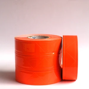 DingFei High Reflectivity Night Visibility Reflective Material Waterproof Orange Reflective Tape