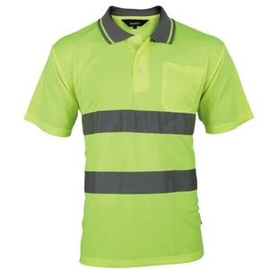 ANSI Wicking Birdeye Safety Vest High Visibility Reflective Safety Clothing ANSI Class 2 Customized Logo