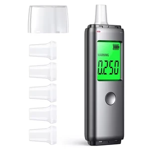 Alcohol Tester Rechargeable Professional Accuracy Breath Test Tools Portable Alcohol Breathalyzer Alcohole Breath Tester