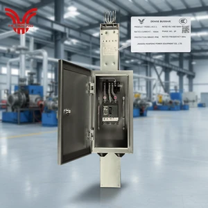 HUAPENG IS0-certified Safety Busbar Trunking Aluminum 800A Commercial Complex 800A Busway