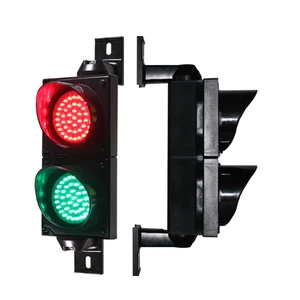 100mm Two Aspects Red Green Traffic Light Semaforo for Toll Station/parking Barrier Gate