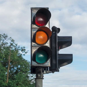 Street Light Traffic Solar Blinker Traffic Light Traffic Guide Light for Sale