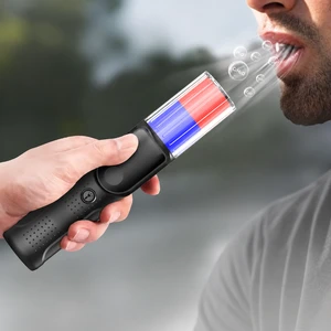 Portable Mini Alcohol Breathalyzer Digital Alcohol Tester Compact Breath Detector