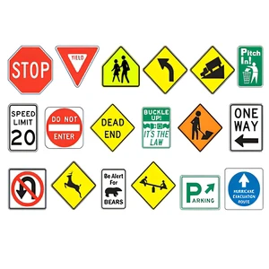 Affordable Custom Aluminum Traffic Signs Wholesale Road Signs Waterproof Warning Signs for Volume Buyers and Projects