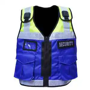 Safety High Visibility Reflective Work Vest for Men Women Customized Color Size Multifunctional Pockets All Guard Uniform