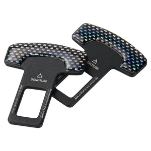 Car Safety Belt Buckle Clip Car Seat Belt Stopper Plug Vehicle Mount Bottle Opener Universal Interior Accessories