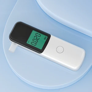 Breathalyzer Alcohol Tester Luxury Design With 3AAA Battery One-Button Operation Semiconductor For Car & Gift
