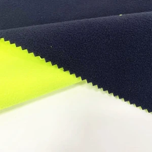 High Quality Reflective Polar Fleece Bonding PU Breathable Waterproof Windproof Fabric 3 Layer Fabric Wader Garment