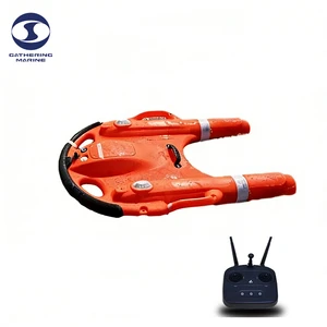 Eye-Catching Orange New Design Intelligent Water Rescue Robot Life Saving Smart Lifebuoy Wireless Intelligent Life Buoy