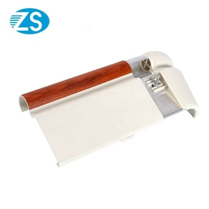Anti-slip Corridor Safety Handrails For Elderly Care 140mm PVC Medical Bumper Guard Rails With Triple Protection System