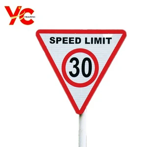 Road Traffic Safety Warning Reflective Aluminum Traffic Sign Board