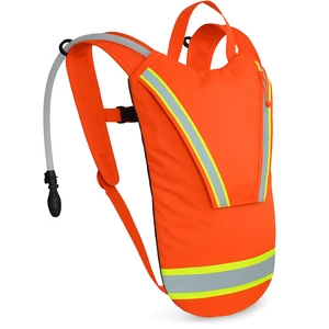 Reflective Running Vest Reflective Safety Warning Clothing Strap Elastic Strap Reflective Clothing Water Bladder Pack