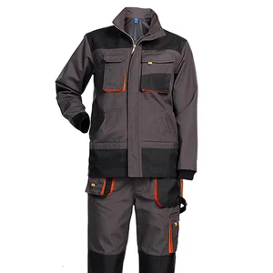 Men's Custom Summer Multi-Pocket Pants Heavy-Duty Cotton Oxford Fabric Industrial Safety For Auto & Machinery Repair UNIFORM