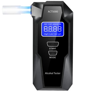 Professional-Grade Accuracy Portable Breath Alcohol Tester for Personal & Professional Use breathalyzer