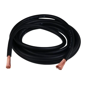 Factory Supply Welding Cable Copper 1/0 2/0 3/0 4/0 AWG Welding Lead Cable For Welding Machine