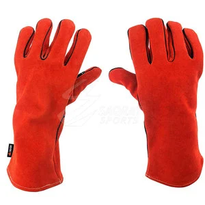 Breathable Lightweight Leather Welding Gloves High Quality Latest Design Wholesale Rate Top Selling for Online Sale