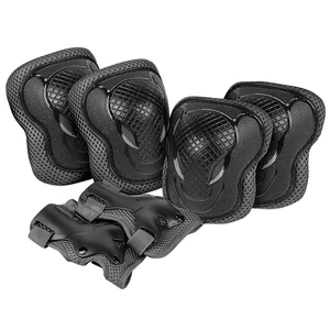 DEV Children's Outdoor Sports Protective Suit Balance Bicycle Ski Knee Elbow Wrist Protectors Polyester Foam Knee Pads Sleeves