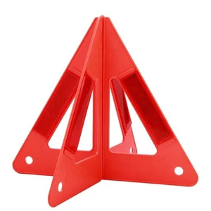 Portable Roadside Parking Car Emergency Breakdown Reflective Hazard Warning Triangle Kits Road Safety Stop Sign Reflector