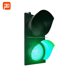 Yiyi YY-LED200 Super Bright 200mm Red and Green ABS Engineering Plastic Traffic Signal Lights for Barrier Gate System