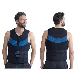 Wholesale Swimming Safety Jacket Adult Jetski Kayaking PFD Life Jacket Adults Sublimation Neoprene EPE Foam Wakeboard Life Vest