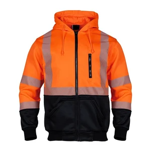 Workwear & Protective Clothing High Vis Safety Jackets Reflective Vest Industrial Uniform for Logistics