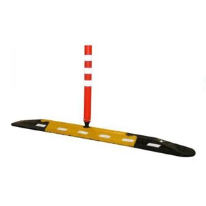 New Items Traffic Safety Products Recovery Extensible Road Separator Lane Divider With Warning post