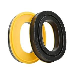 Industrial Hard Plastic Earmuffs for Hearing Protection and Loud Sound Blocking Headphone Accessories