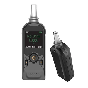 Fuel Cell Alcohol Detector Instant Results Portable Breath Tester Lithium Battery Repeated Testing Professional Fleet Driver