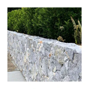 SHIHUI Cheap Natural Stone Decoration Wall Cladding Blue Quartzite Dry Stack Stone Wall Cladding Exterior Stone Veneer