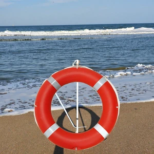 Portable Durable HDPE Rotational Molding CE Certified Water Park Swimming Safety Rescue Life Buoy