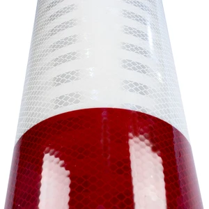 3HAO ASTM White Red 3 Years Economic High Intensity Prismatic Reflective Sheeting for Traffic Signage