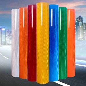 Customized High Intensity Grade Retro-Reflective Sheeting Film Conspicuous Micro Prism Material for Signage Reflective Vinyl