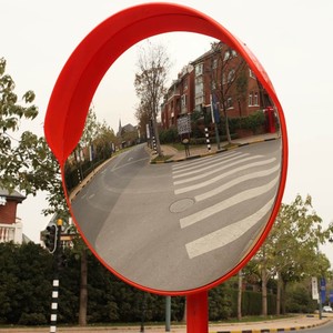 360 Degree Traffic Road Safety Security Spherical Convex Mirror, PMMA Acrylic Wall Corner Convex Mirror Full Dome Convex Mirror