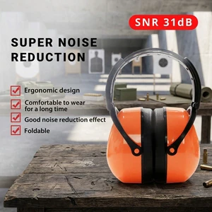 Useful Foldable Noise Reduction Earmuffs Hearing Protection Safety Ear Muffs for Shooting